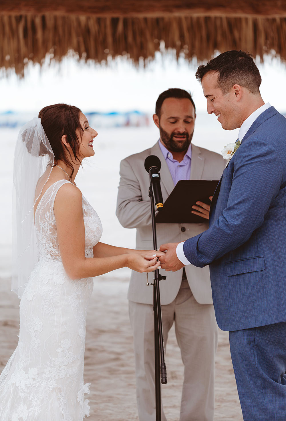 Naples Wedding Photographer, groom and bride holding hands